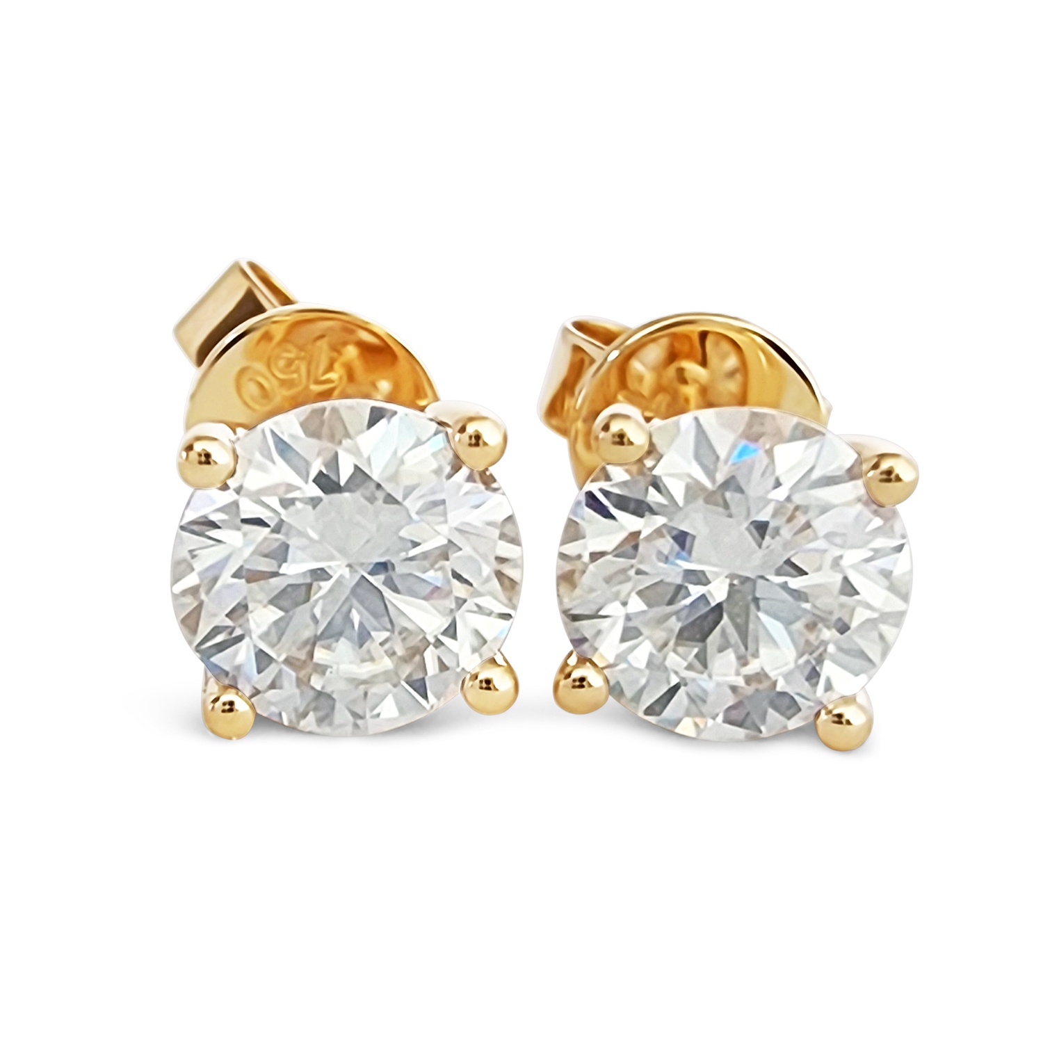 New 2ct Beautiful Moissanite hotsell Diamonds Stud Earrings